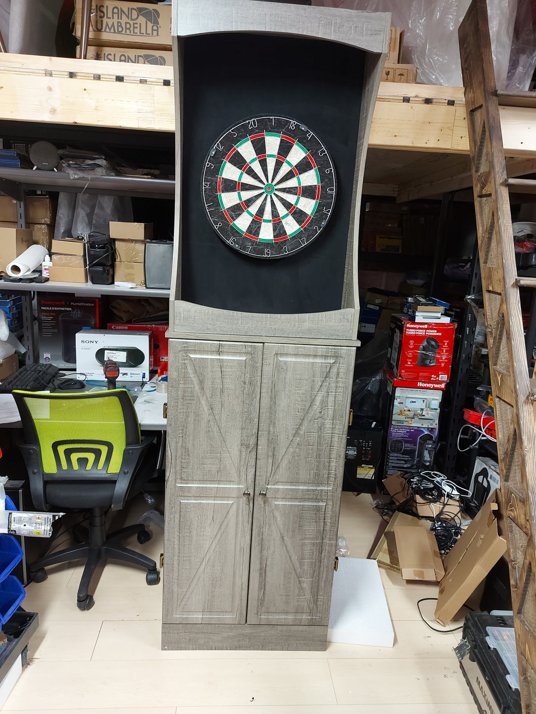 Hathaway Westwood Free-Standing Dart Cabinet Set