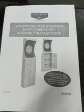 Load image into Gallery viewer, Hathaway Westwood Free-Standing Dart Cabinet Set
