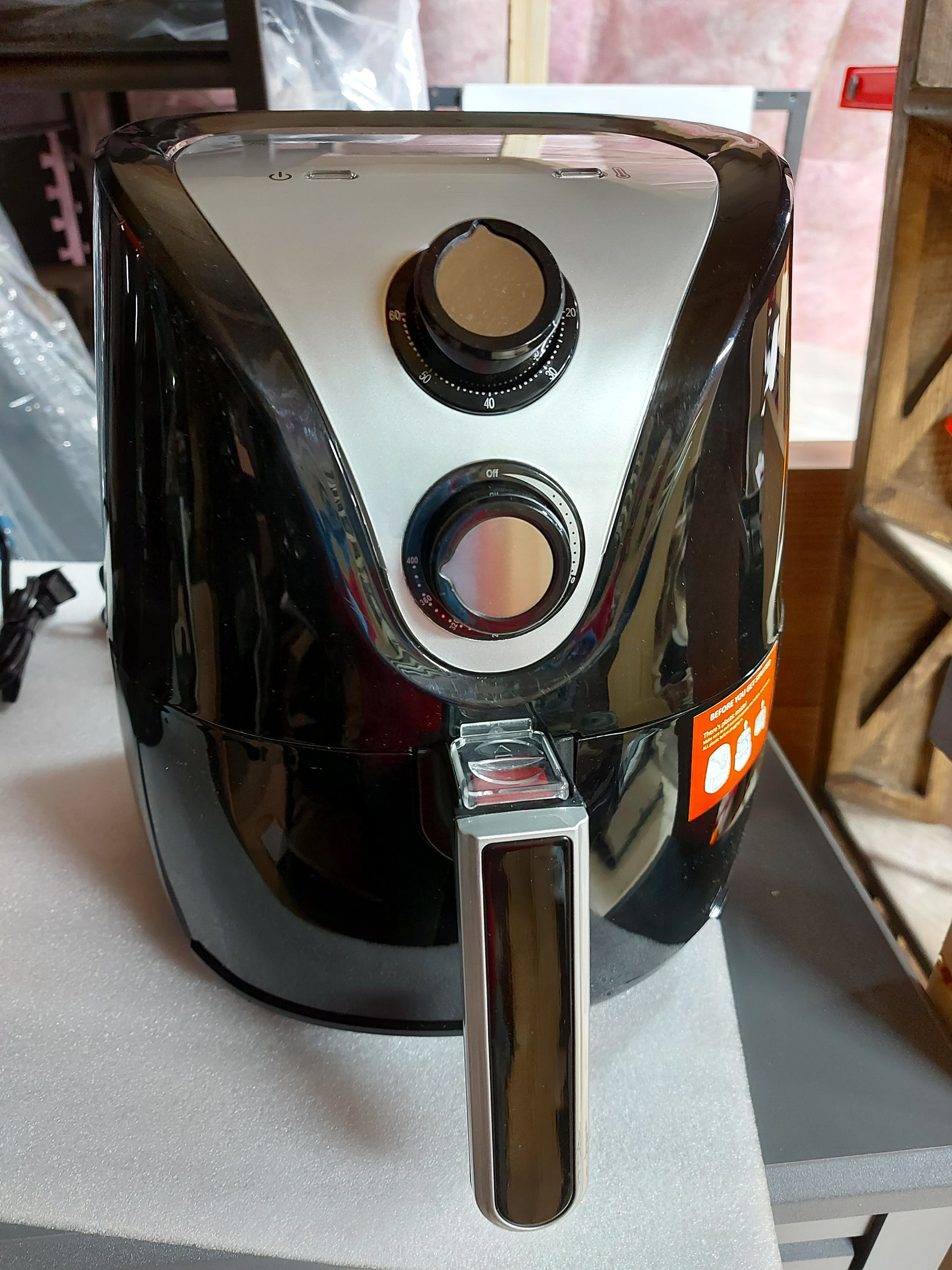 Insignia Air Fryer 3.2L 3.38QT Black Renew Outlet Canada LTD