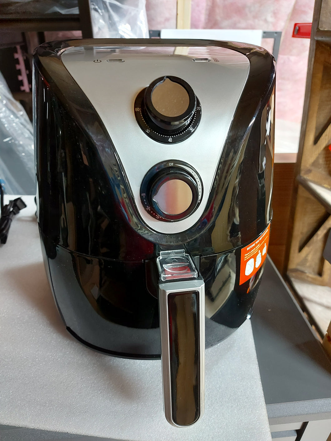 Insignia Air Fryer - 3.2L/3.38QT - Black