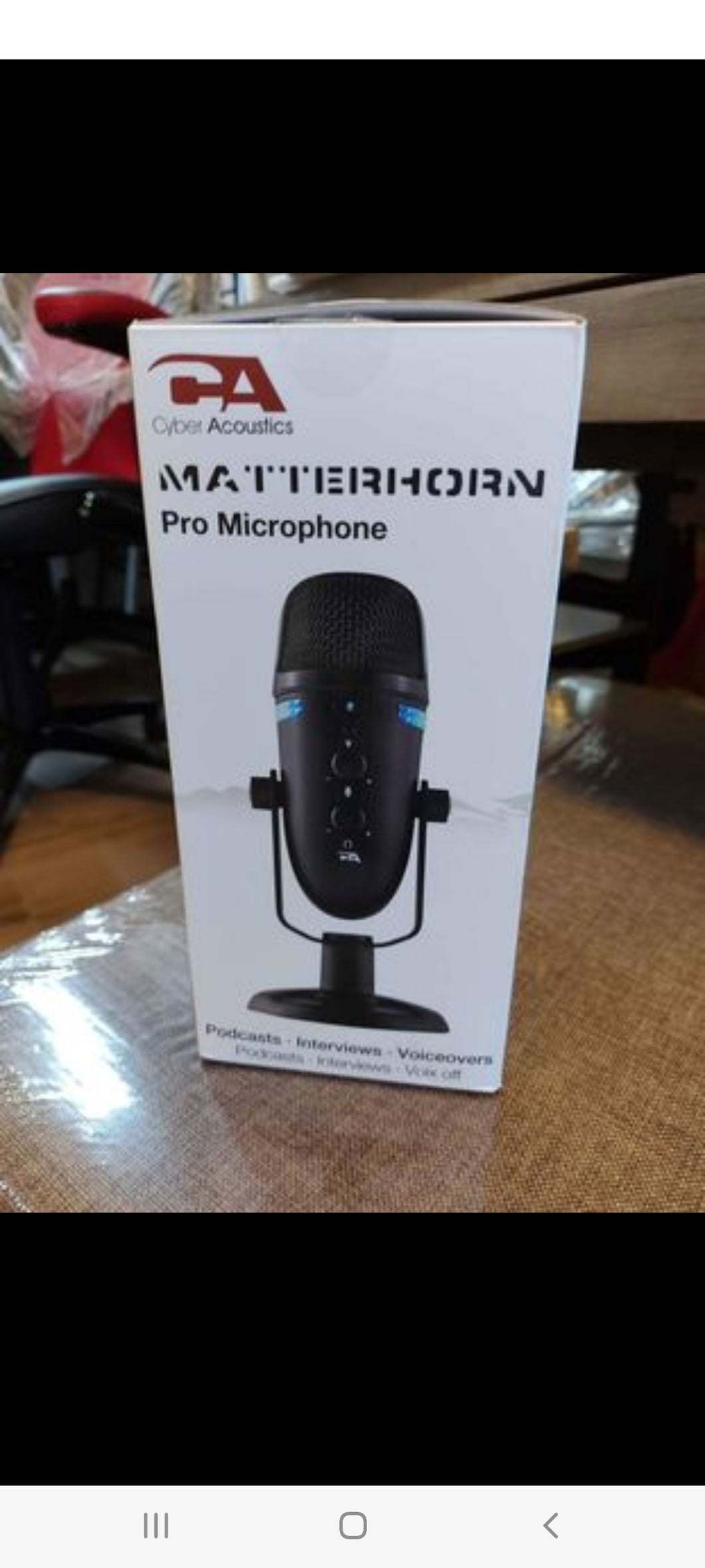 CVL-2230 Matterhorn USB Professional Recording Mic with Color